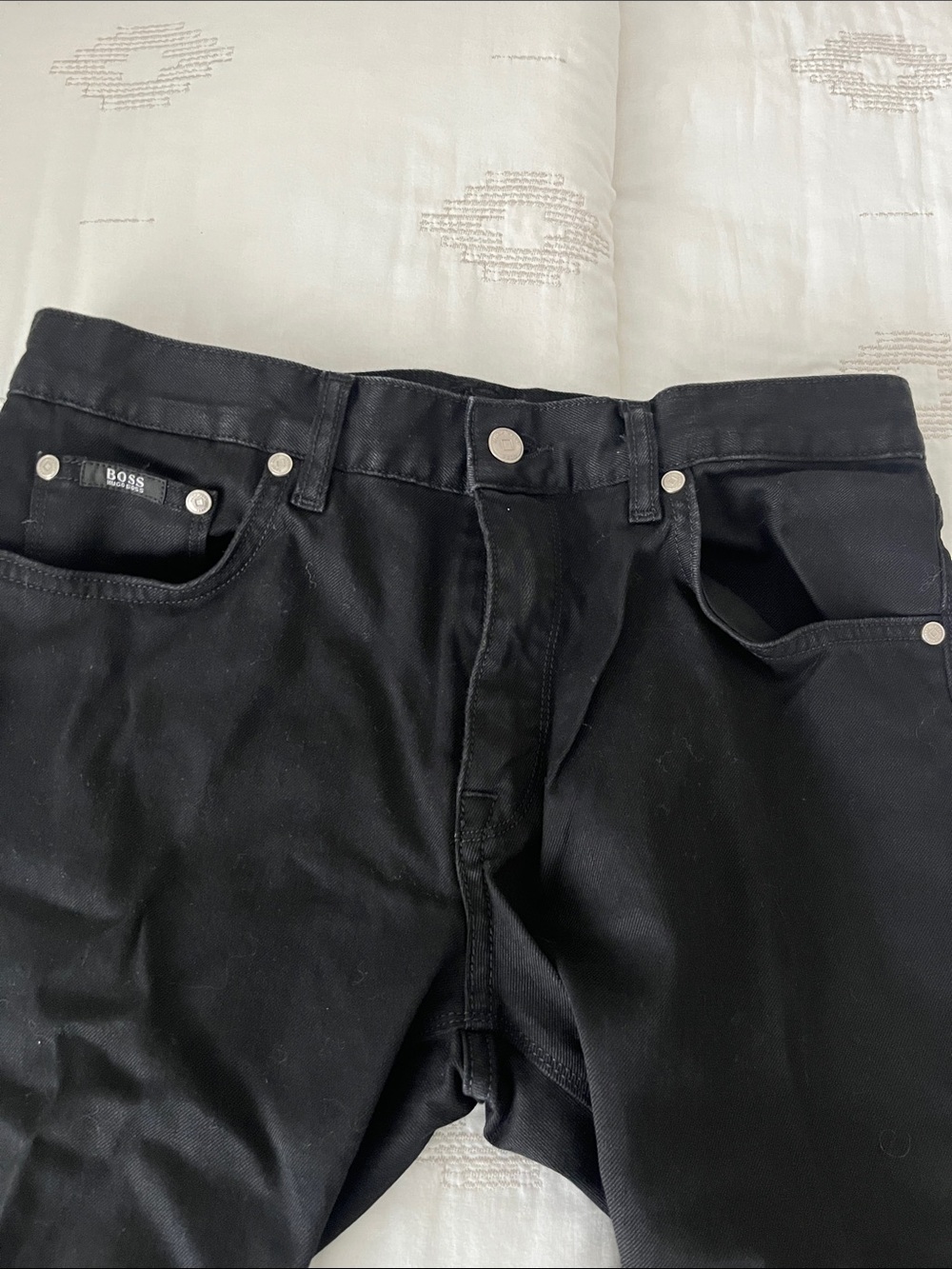 BOSS Slim Fit Black Men’s Jeans